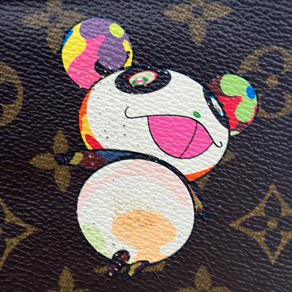 Louis Vuitton monogram murakami panda zippy wallet compact - Picture 4 of 15